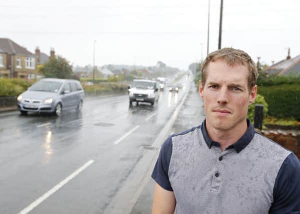 Steve Scaddan has launched a petition for a lower 30mph speed limit and speed cameras on Leeds Road to help make the road safer.