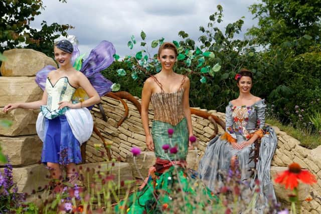 Zoflora sponsored show garden at RHS Hampton Court Palace Flower Show 2016