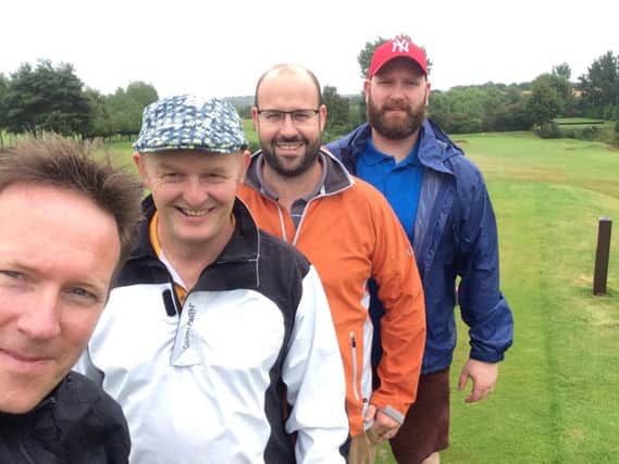 Members of the Modern Big Band scored highest on the fifth hole