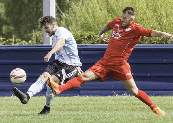 Steven Wales was among the Liversedge scorers in Wednesday's 4-0 win at Maltby.