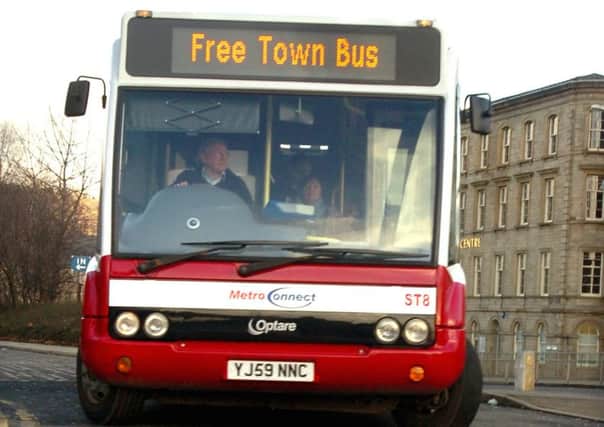 Free Town Bus, Dewsbury.
