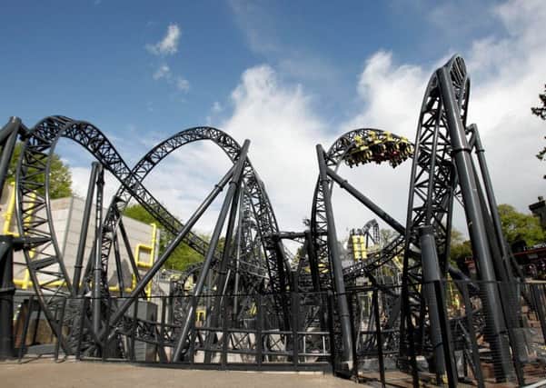 'The Smiler' at Alton Towers.