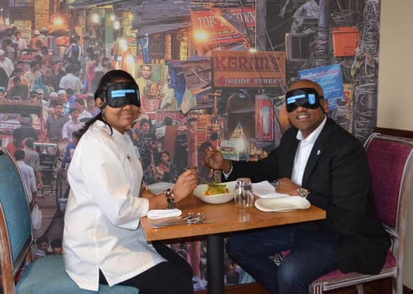 Diners will eat blindfolded to raise money for Guide Dogs for the Blind