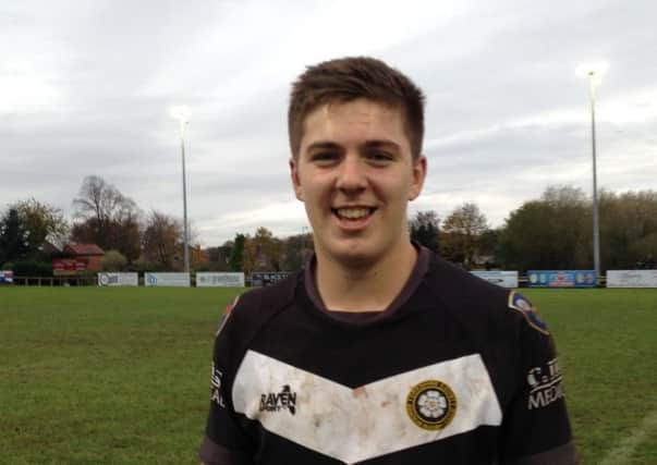 George Woodcock scored for Yorkshire Under-19s