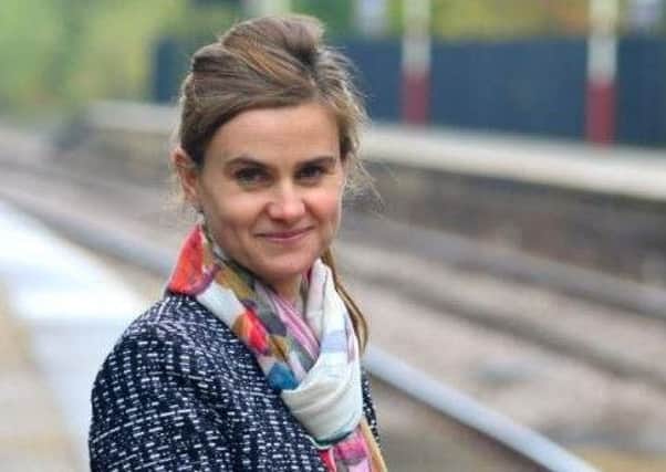 MP Jo Cox, who was murdered on June 16 this year.