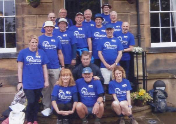 fUNDRAISERS: Members of the Birstall Irish Nash and the Jordan family raised funds for charity