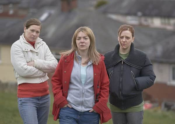 TRUE LIFE: Sian Brooke, Sheridan Smith and Gemma Whelan star in The Moorside.
