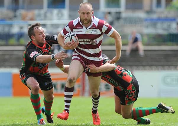 Full-back James Craven scored two tries in a man-of-the-match display as Thornhill Trojans defeated Thatto Heath 38-18 to reach the BARLA National Cup quarter-finals last Saturday.