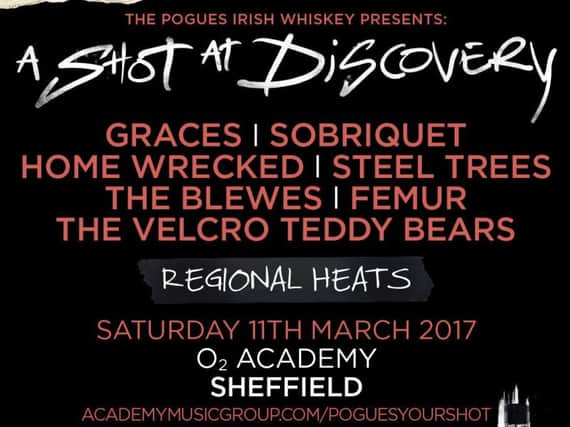 Sheffield bands battle it out at O2 Academy Sheffield on Saturday, March 11, 2017.