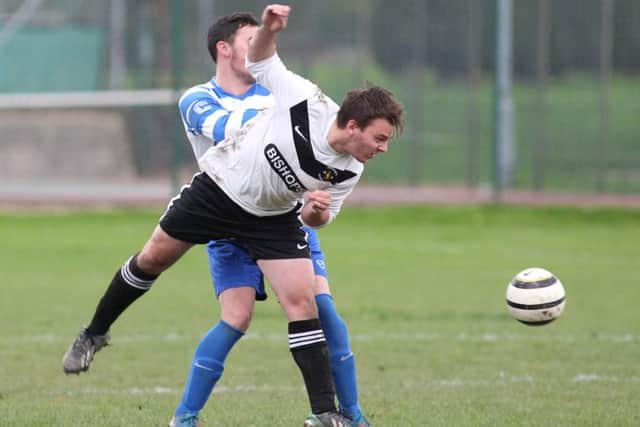 Jack Allerton scored twice as Overthorpe defeated DRAM Community 3-2 in the battle of the bottom two sides in West Riding County Amateur League Premier Division last Saturday.