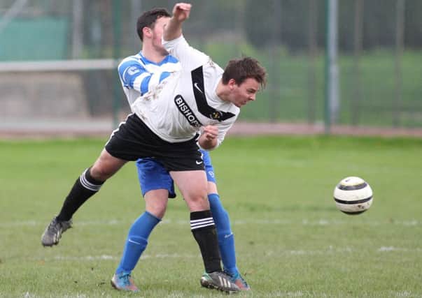 Jack Allerton scored twice as Overthorpe defeated DRAM Community 3-2 in the battle of the bottom two sides in West Riding County Amateur League Premier Division last Saturday.