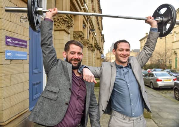 ON BOARD: Brothers Hadyn and Gareth Luke join the board of CMS Vocational Training and CMS Fitness