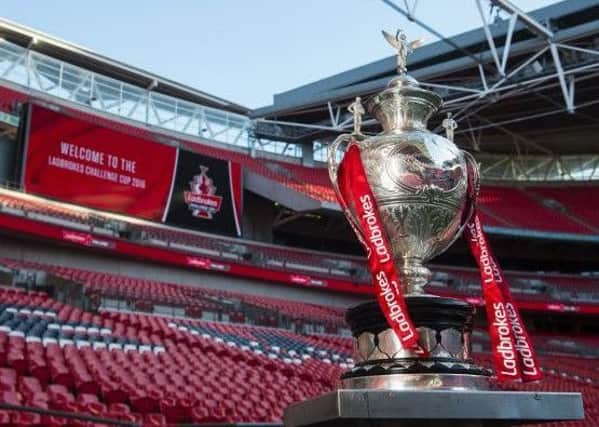 Dewsbury will entertain Batley in the Challenge Cup fifth round.