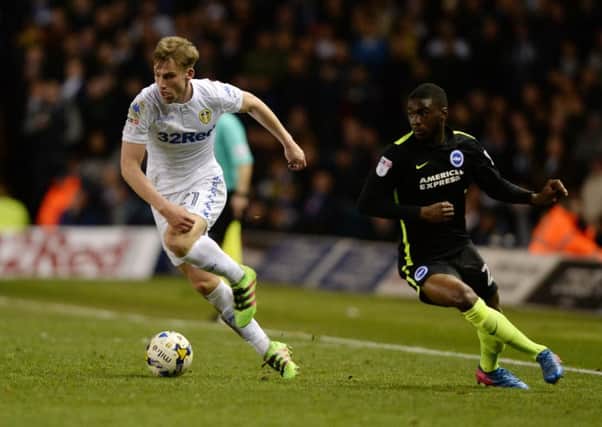Charlie Taylor, who was impressive when back in the Leeds United team against Brighton.