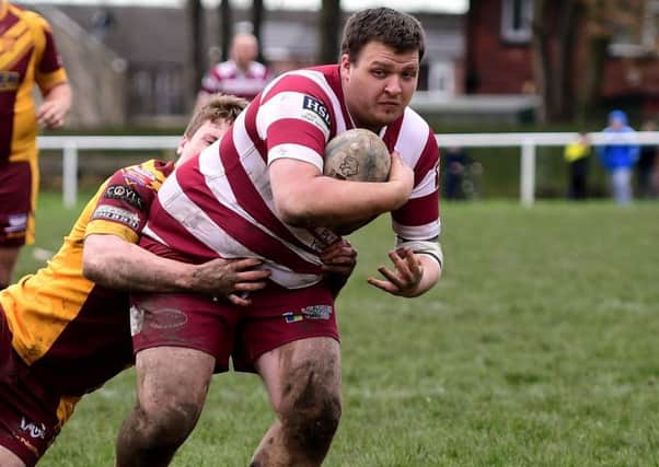 Jonathan Hellings was Thornhill As man-of-the-match and scored a try in last Saturdays defeat to Milford Marlins.