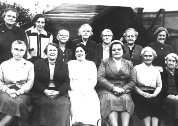 CHERISHED MEMORY: My mother is seated third from the left, dressed in all white, with other members of the Mothers Union, from either St Josephs Church, Batley Carr, or St Paulinus Church, Westtown. My mother was a member of both congregations.