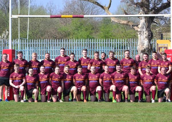 Dewsbury Moor Maroons have made a terrific start to their National Conference League Division Three campaign and currently lie second following last weeks win at Woolston. Picture: Stevan Morton