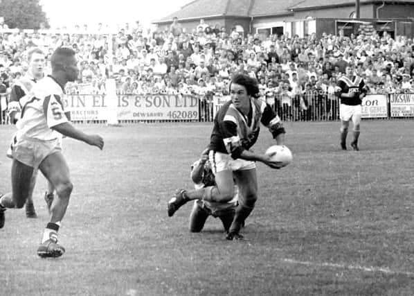 Batley RLFC in action in the 1980s (pic by Terry Swift)