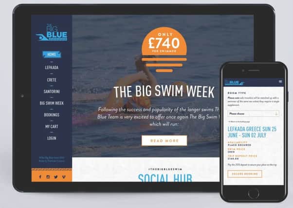 STAR SITE: Fishtank Creative won the peoples choice web award for The Big Blue Swim website.