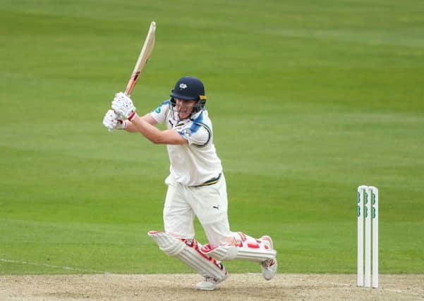 LEADING MAN: Yorkshire's Gary Ballance in action against Hampshire earlier this season (Picture: Alex Whitehead/SWpix.com).