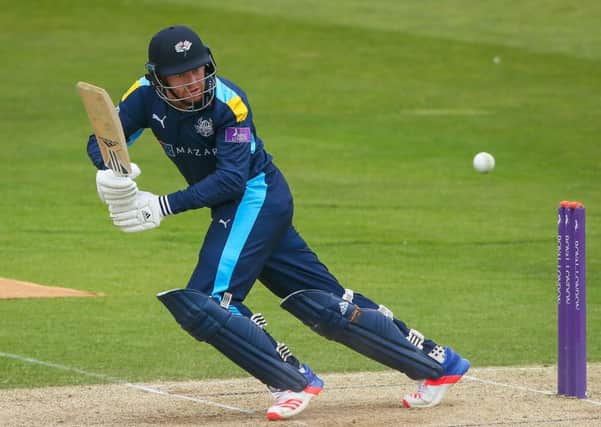 CALLED AWAY: Jonny Bairstow is one of five Yorkshire players on England duty as the county take on Worcestershire in the Royal London Cup. Picture: SWPix.com