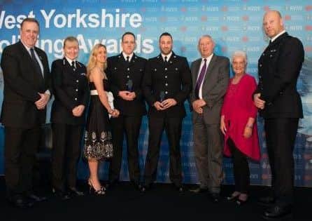 Employee of the Year, presented by the Police and Crime Commissioner 
PCs Craig Nicholls and Jonathan Wright - Kirklees District
