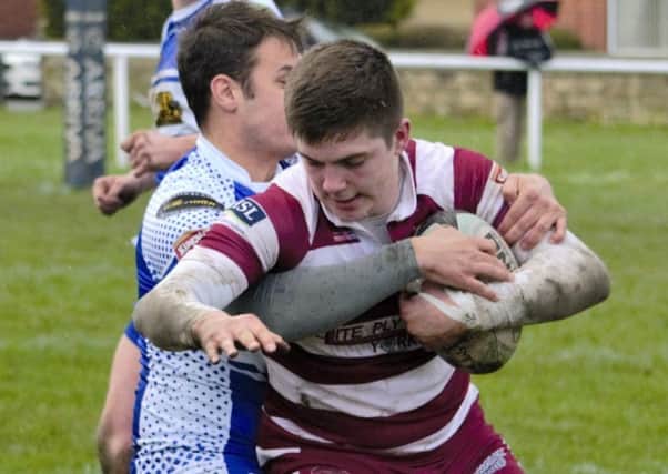 George Woodcock continued his impressive scoring run for Thornhill Trojans when he crossed during their Heavy Woollen Jim Brown Cup semi-final victory over Dewsbury Celtic last Thursday.