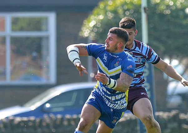 Top display: Gav Davies was Batley Boys man-of-the-match in the victory over East Hull last Saturday.