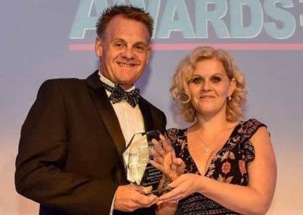 ACCOLADE: Janine Dutton was named businesswoman of the year.