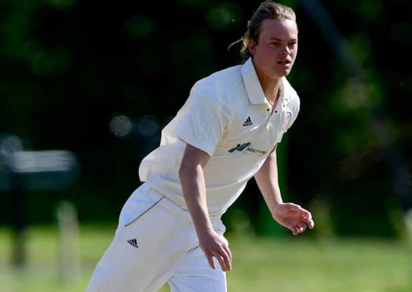 Nicky Smith trapped Ian Gleeve lbw for four but it wasnt enough to prevent Moorlands suffering a nine-wicket defeat to Delph and Dobcross in the Drakes Huddersfield League Premiership last Saturday.