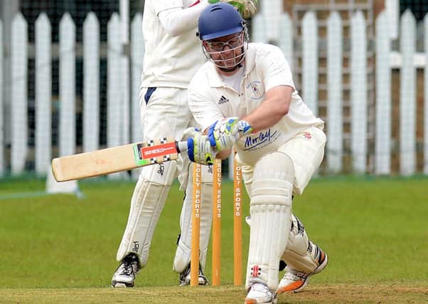 Tim Orrell led the way for Mirfield Parish Cavaliers with a top score of 63 as they defeated Almondbury Wesleyans to keep alive their hopes of winning promotion to the Huddersfield League Premiership. Picture: Andrew Bellis