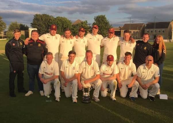 Woodlands Second team have won the Crowther Cup and Priestley Shield and can complete the treble with a league title win on Saturday.