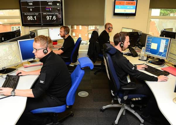 West Yorkshire Police Customer Contact Centre. Picture Scott Merrylees SM1009/10c