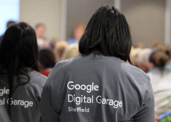on site: The Digital Garage is a place where anyone can come and learn how to harness the power of the internet. Picture: Chris Etchells