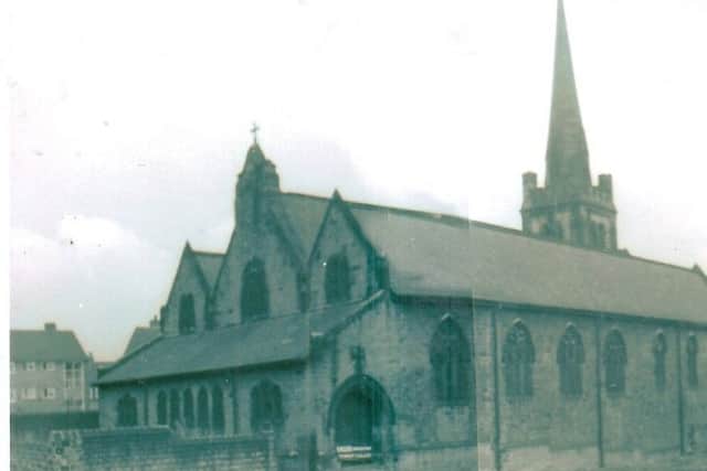 DEMOLISHED:  St John the Baptist church was destroyed during the slum clearance of Westtown in the 1960s.