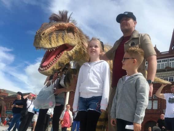 Win Jurassic Kingdom family tickets ti meet the dinosaurs at Temple Newsam Park, Leeds, coming October 13 to 29.