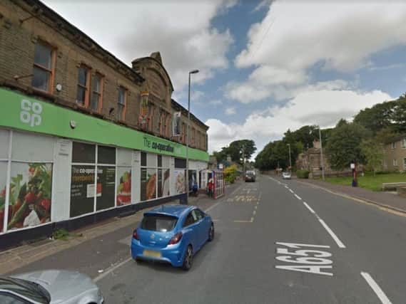 Masked robbers threatened staff at the Co-op in Bradford Road, Birkenshaw. Picture: Google