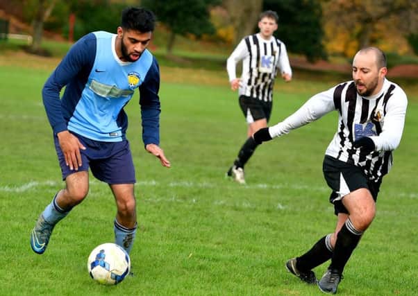 Adam Ravat scored for Mount Pleasant as they were held to a 2-2 draw by Clifton Rangers and lost ground on Heavy Wollen Sunday League Championship leaders Deighton WMC. Picture: Paul Butterfield