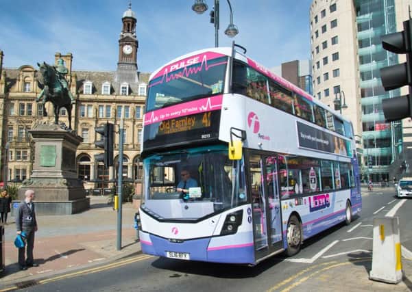 First Bus is introducing contactless payments from this month. Pic by Richard Walker/ www.imagenorth.net