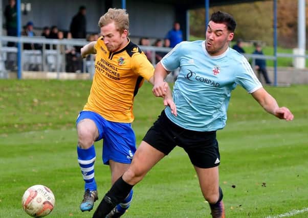 Joe Walton added a brace to his growing goal tally and rescued a point for Liversedge.