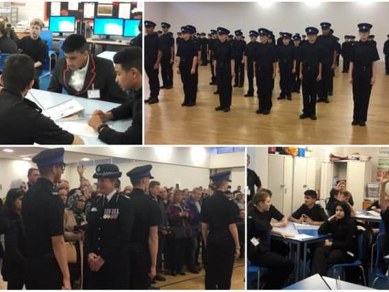 These young people are the first to join West Yorkshire Police's Volunteer Police Cadets scheme in Kirklees.