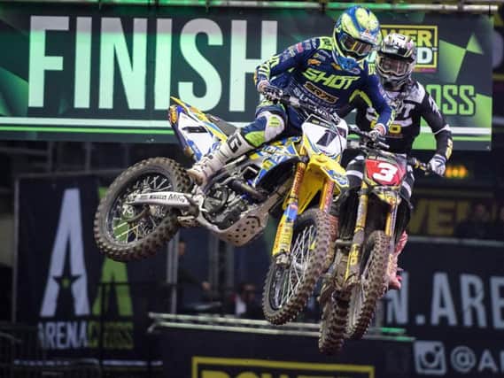 Thomas Ramette and Cedric Soubeyras are gearing up for an AX showdown.