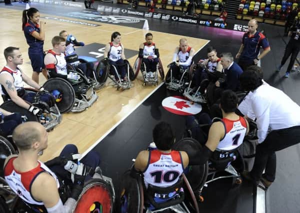 Dewsburys Jamie Sands will represent GB at the King Power Quad National wheelchair rugby event.