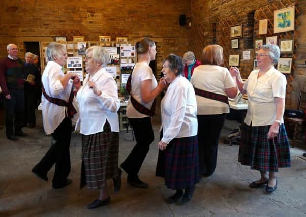 The Scottish Country Dancing group will perform on Sunday.