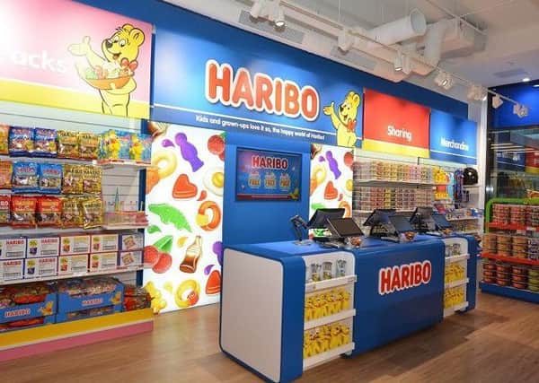 ONE TASTY STORE: Martin Walsh Architecturals team designed and delivered the new Haribo store within just 16 weeks.