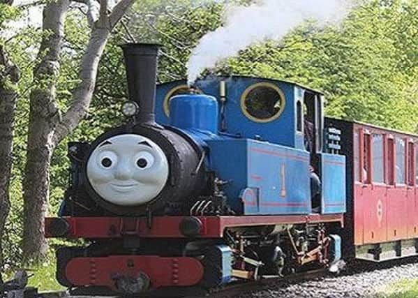 ON TRACK FOR FUN: The Kirklees Light Railway will be running its Thomas service this weekend.