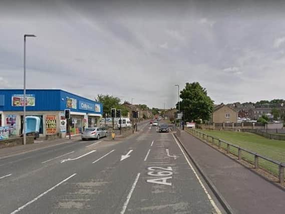 The crash happened in Smithies Lane, Birstall. Picture: Google