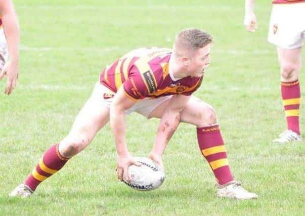 Dewsbury Moor look to launch an attack during last Saturdays impressive victory over Crosfields in National Conference League Division Two. Picture: Stevan Morton.