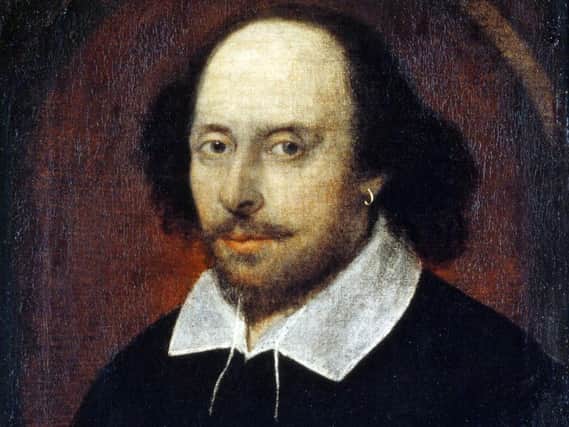 The Chandos portrait of William Shakespeare, attributed to John Taylor. Picture National Portrait Gallery