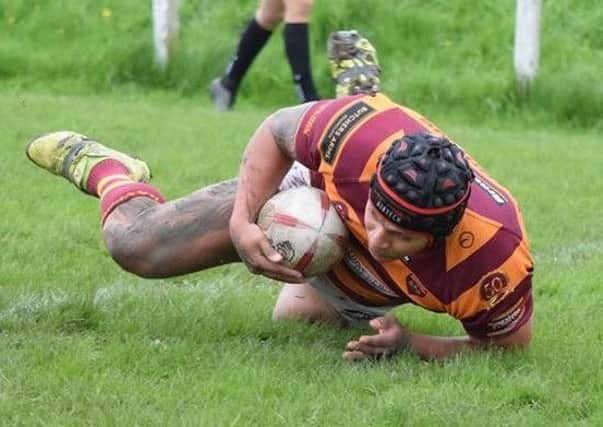 Dewsbury Moor recorded an impressive 14-12 victory over Wigan St Judes to maintain their impressive start in National Conference League Division Two. Pictures: Stevan Morton